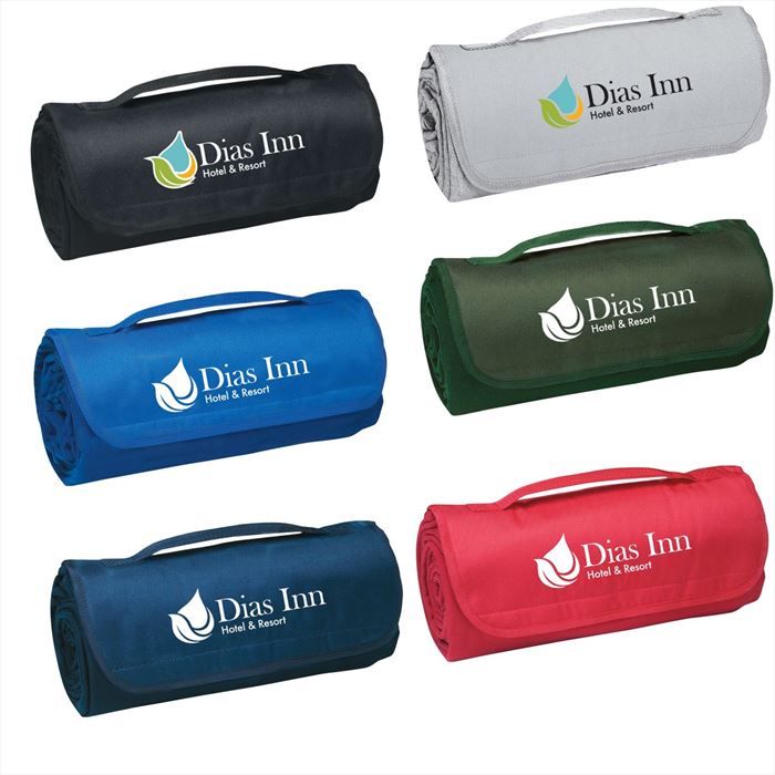 HH7027 Sweatshirt Roll-Up Blanket With Custom Imprint